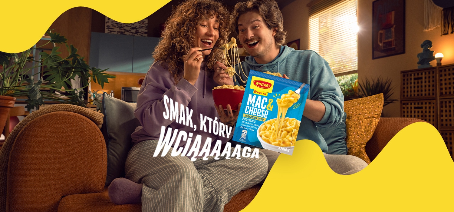 Smak który wciąga - Mac&Cheese baner top