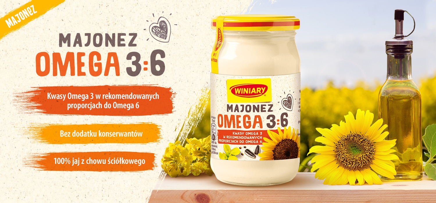 Majonez Omega 3:6