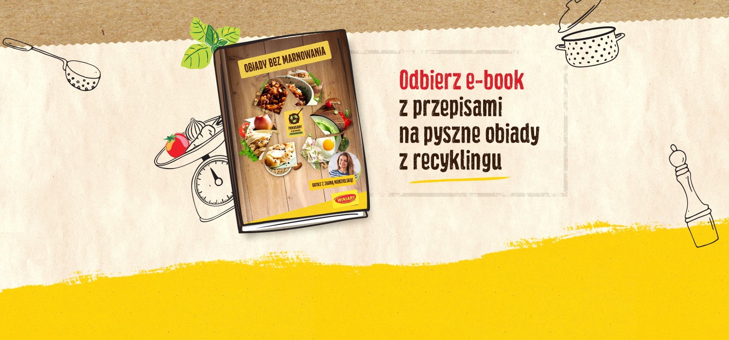 recykling obiadów cookbook WINIARY