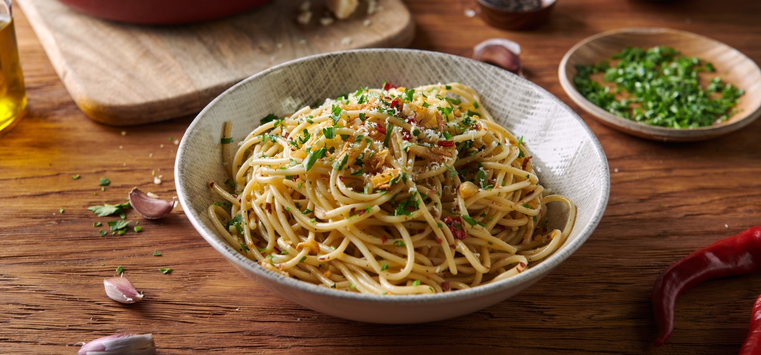 Spaghetti aglio e olio