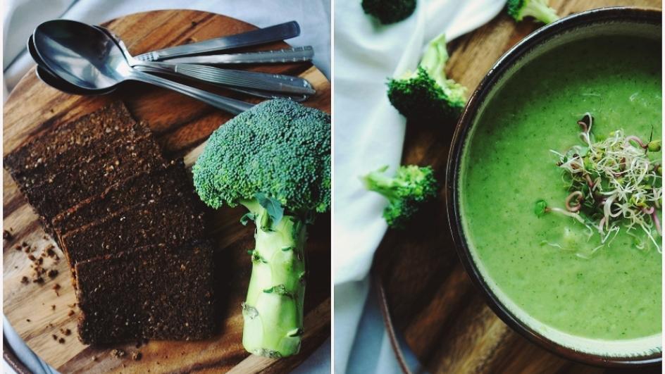 Dietetyczny krem z brokułów