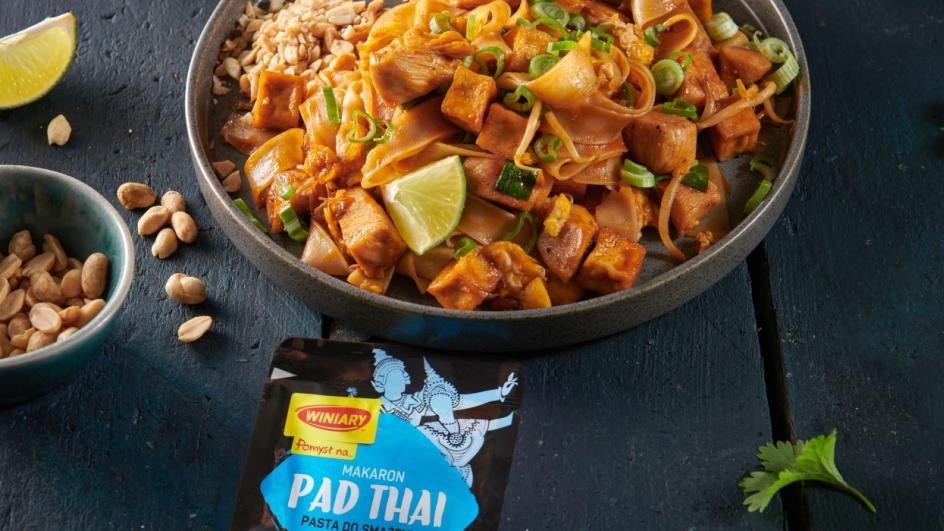 Klasyczny wypasiony pad thai