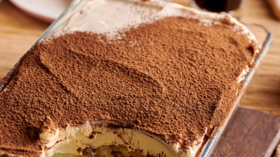 Tiramisu z mascarpone bez pieczenia