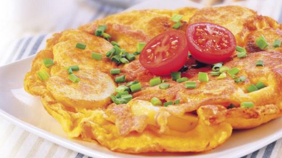 Omlet z ziemniakami