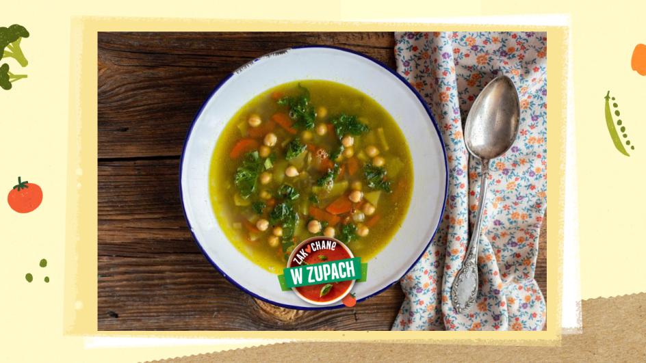 Zupa z soczewicy i topinamburu