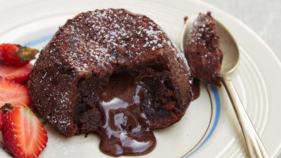 Ciasto wulkan czekoladowy