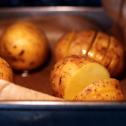Zupa musztardowa z pieczonymi ziemniakami