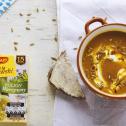 Pikantna zupa z dyni piżmowej z ziarnami słonecznika