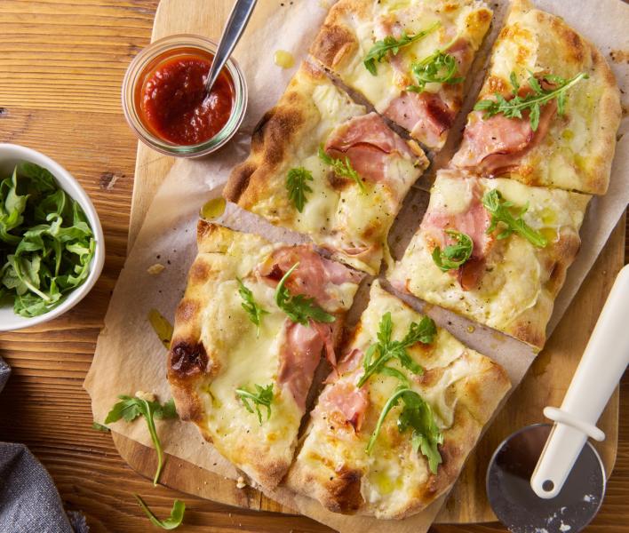 Pizza bianca - biała pizza