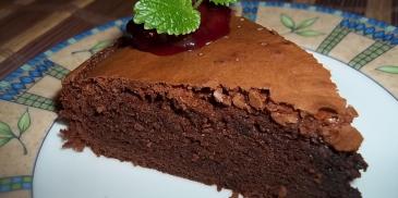 Ciasto czekoladowe à la brownie