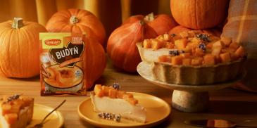 Tarta z budyniem Pumpkin Spice Latte