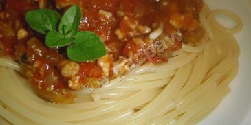 Spaghetti z selerem naciowym