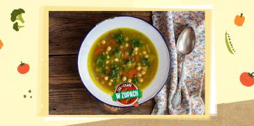 Zupa z soczewicy i topinamburu