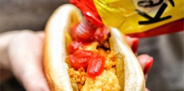 Ziemniaczany hot-dog