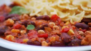 Chili con carne z ciecierzycą